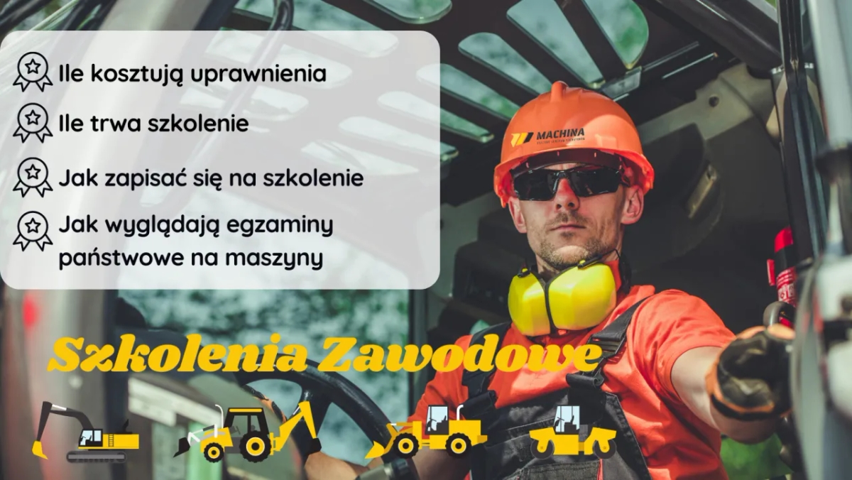 Ile kosztują uprawnienia na koparki? Sprawdź ceny kursów i egzaminów